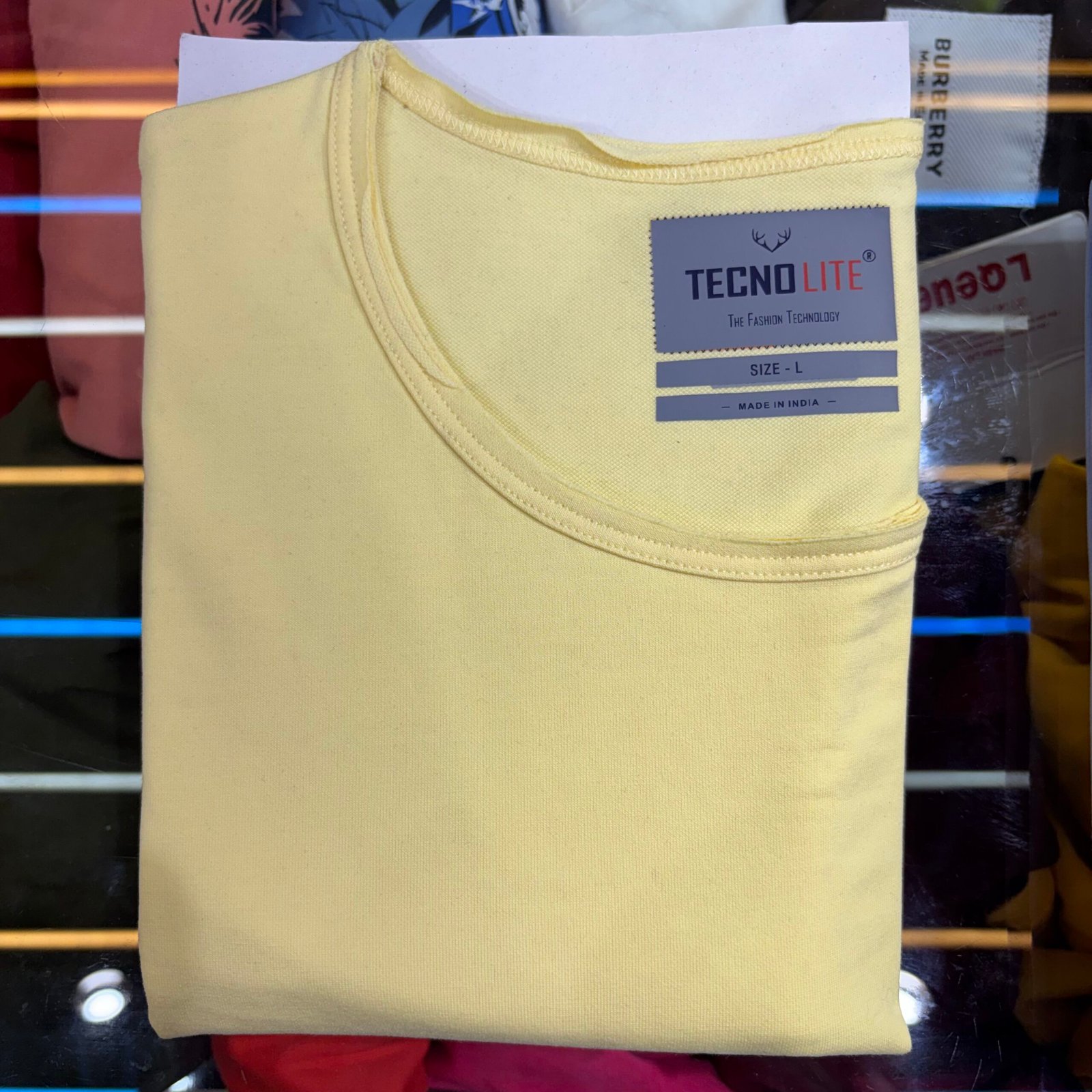Round Neck Cotton T-Shirt - Image 6