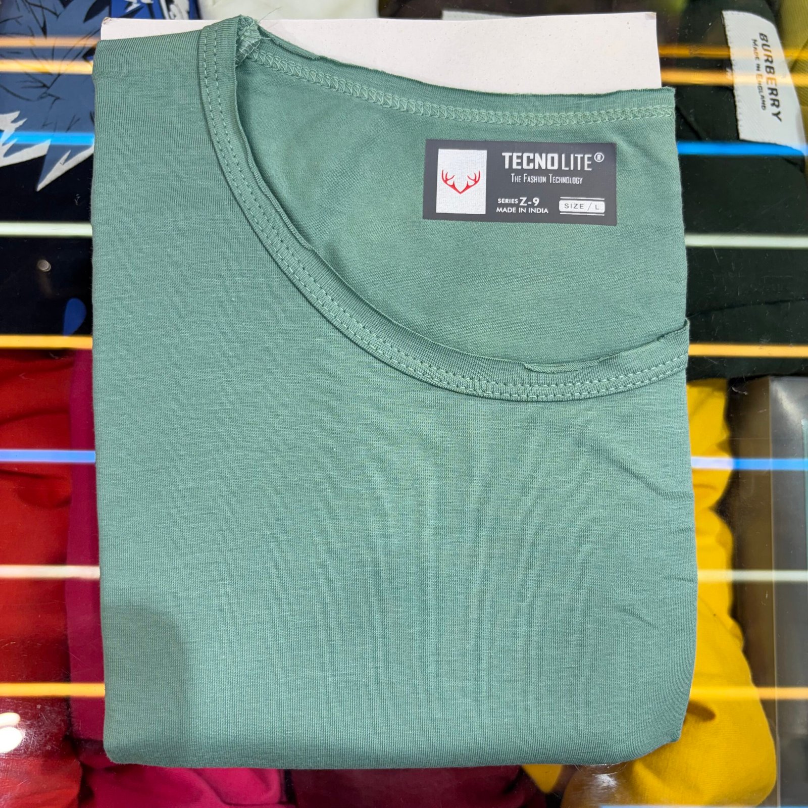 Round Neck Cotton T-Shirt